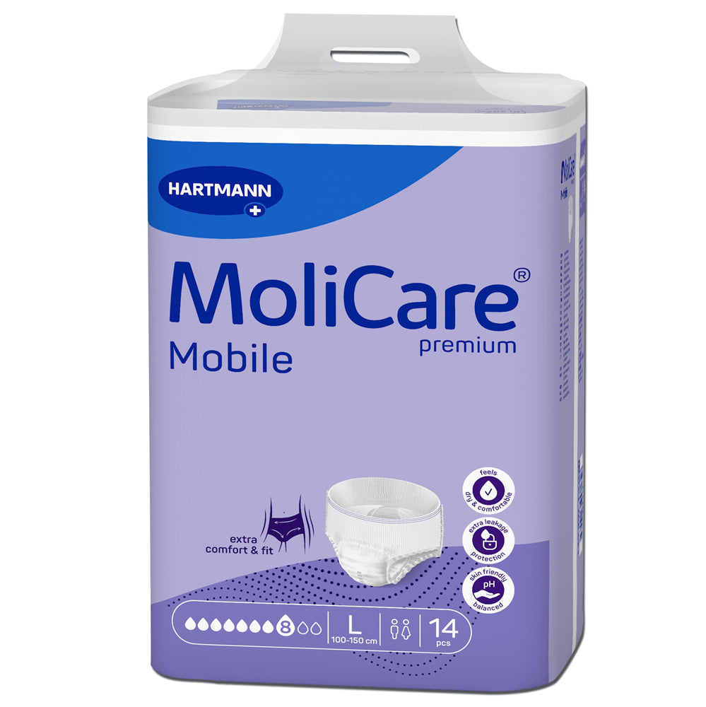 Hartmann MoliCare® Premium Mobile 8 Tropfen L (1x14 Stk.)