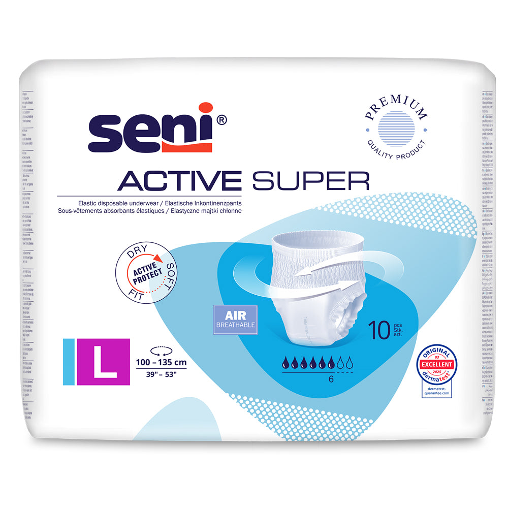 Seni Active Super Large Inkontinenzslip (1x10 Stk.)