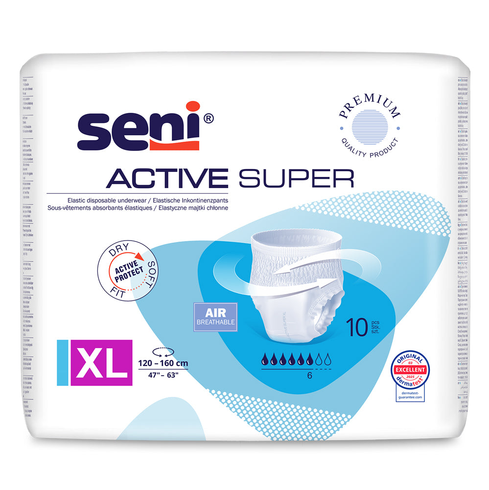 Seni Active Super Extra Large Inkontinenzslip (1x10 Stk.)