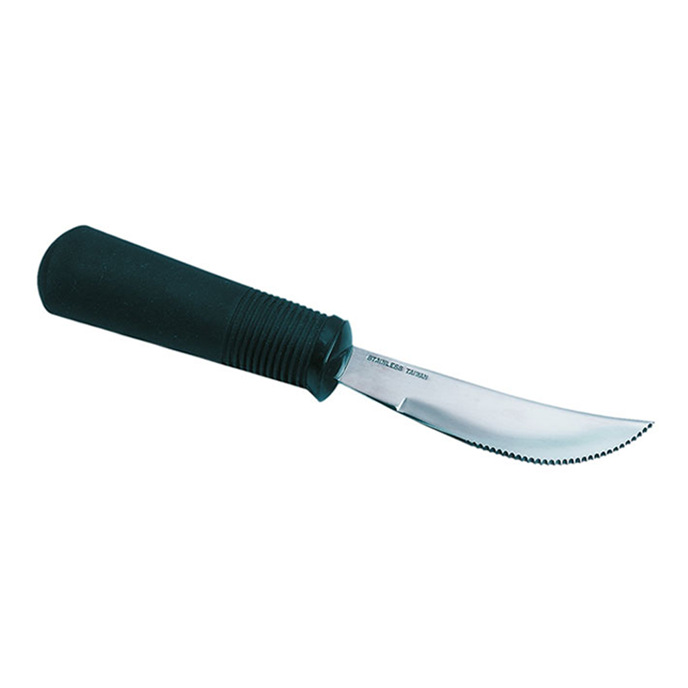 Big Grip Messer mit gezahnter Schneide - biegsam