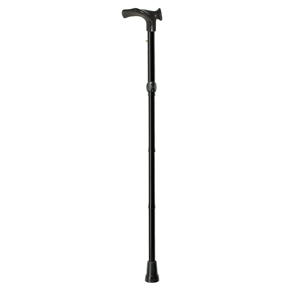 Rebotec Handy anatomischer Gehstock faltbar, schwarz