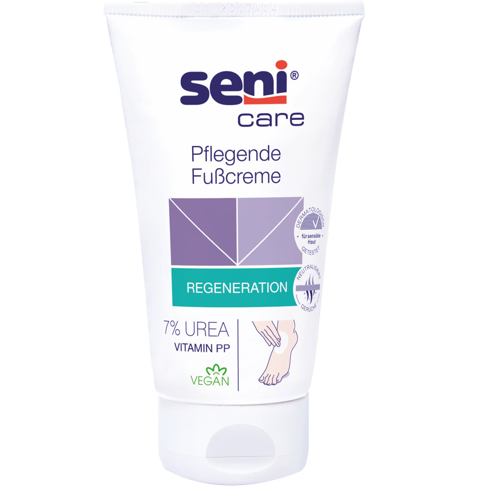 Seni Care Pflegende Fußcreme mit 7 % Urea (100 ml)