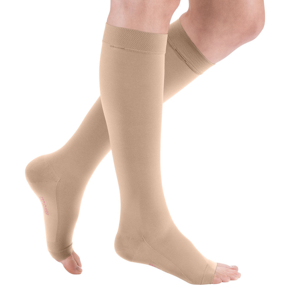 mediven comfort CCL2 AD Kompressionsstrümpfe normal (39-44 cm) o. Fußspitze