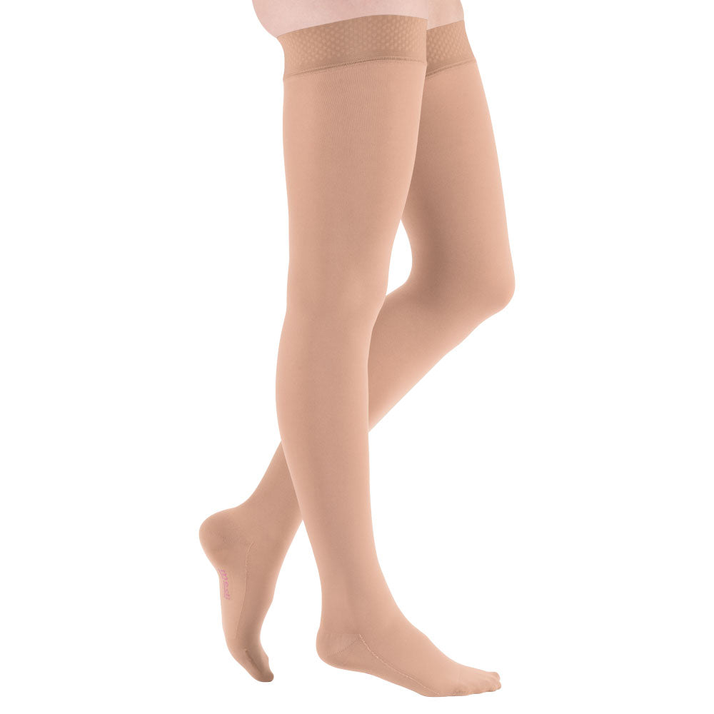 mediven comfort CCL1 Schenkelstrümpfe normal (72-83 cm) mit FBR