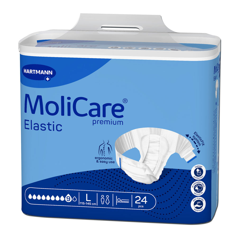 Hartmann Molicare Premium Elastic Slip 9 Tropfen L (1x24 Stk.)