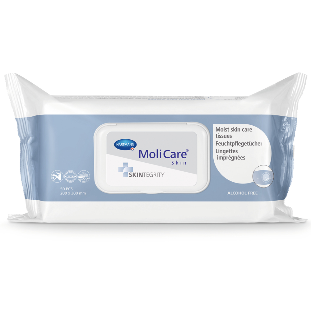 Hartmann MoliCare® Skin Feuchtpflegetücher (1x50 Stk.)