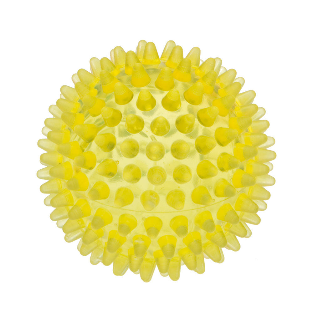 Igelball, gelb, 8 cm Ø