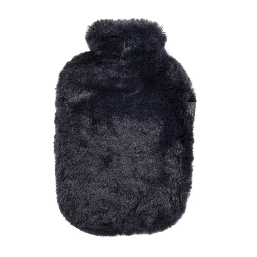 Fashy Wärmflasche mit hochwertigem Flauschbezug