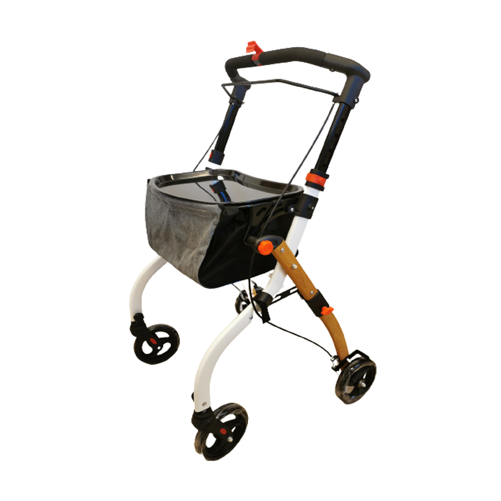 Antar Indoor-Rollator in Halbholzoptik AT51040