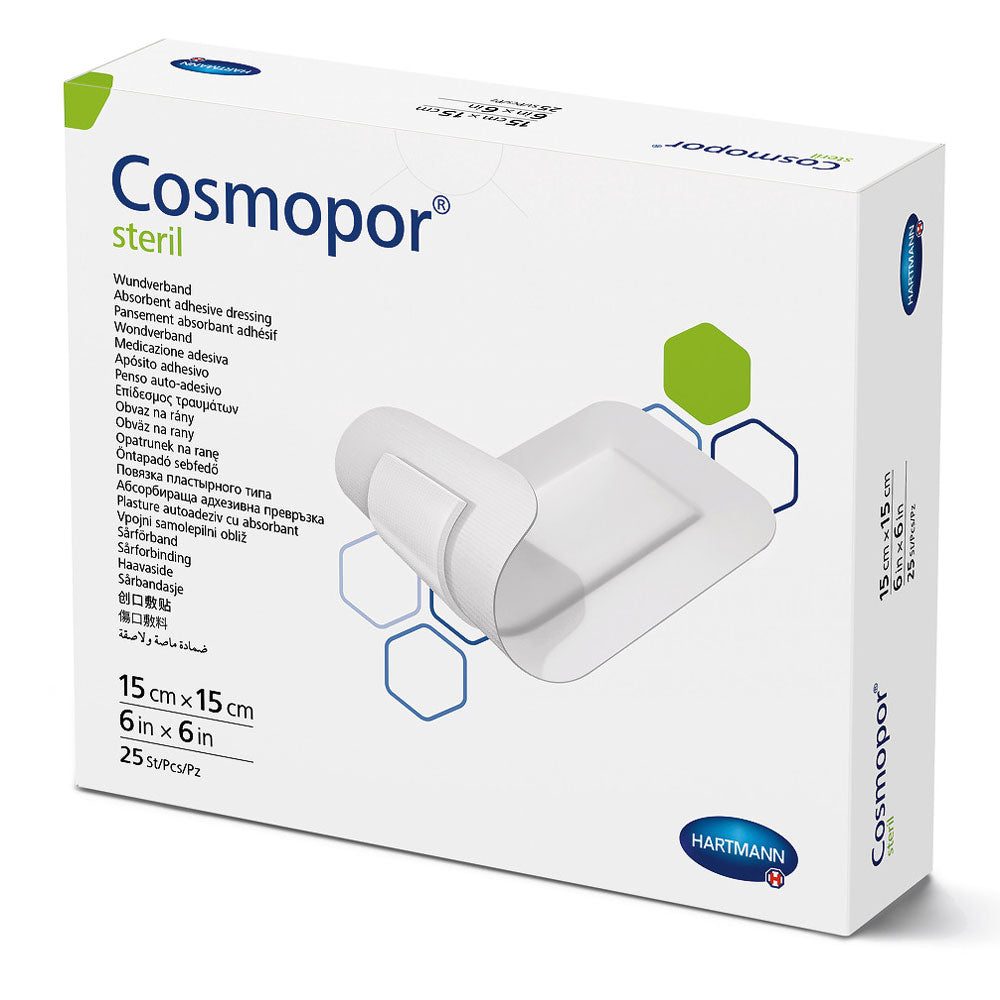 Hartmann Cosmopor® Steril Wundverband 15x15 cm (1x25 Stk.)