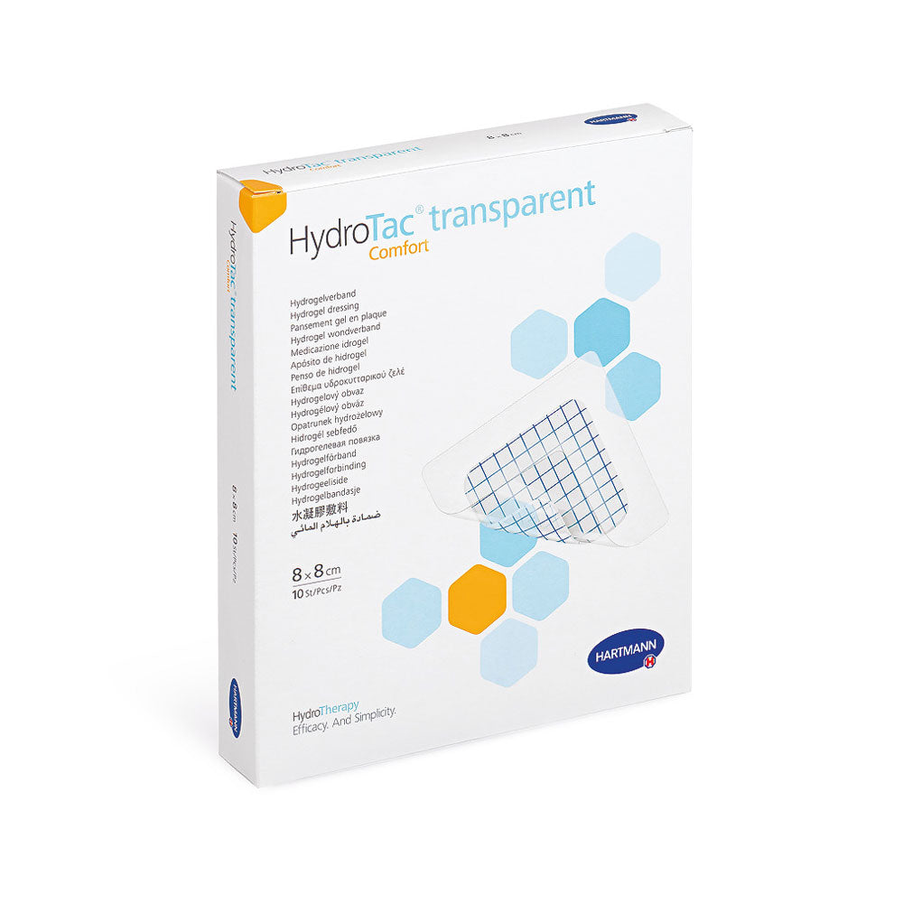Hartmann HydroTac® transparent comfort Hydrogelverband 6,5x10 cm (1x10 Stk.)