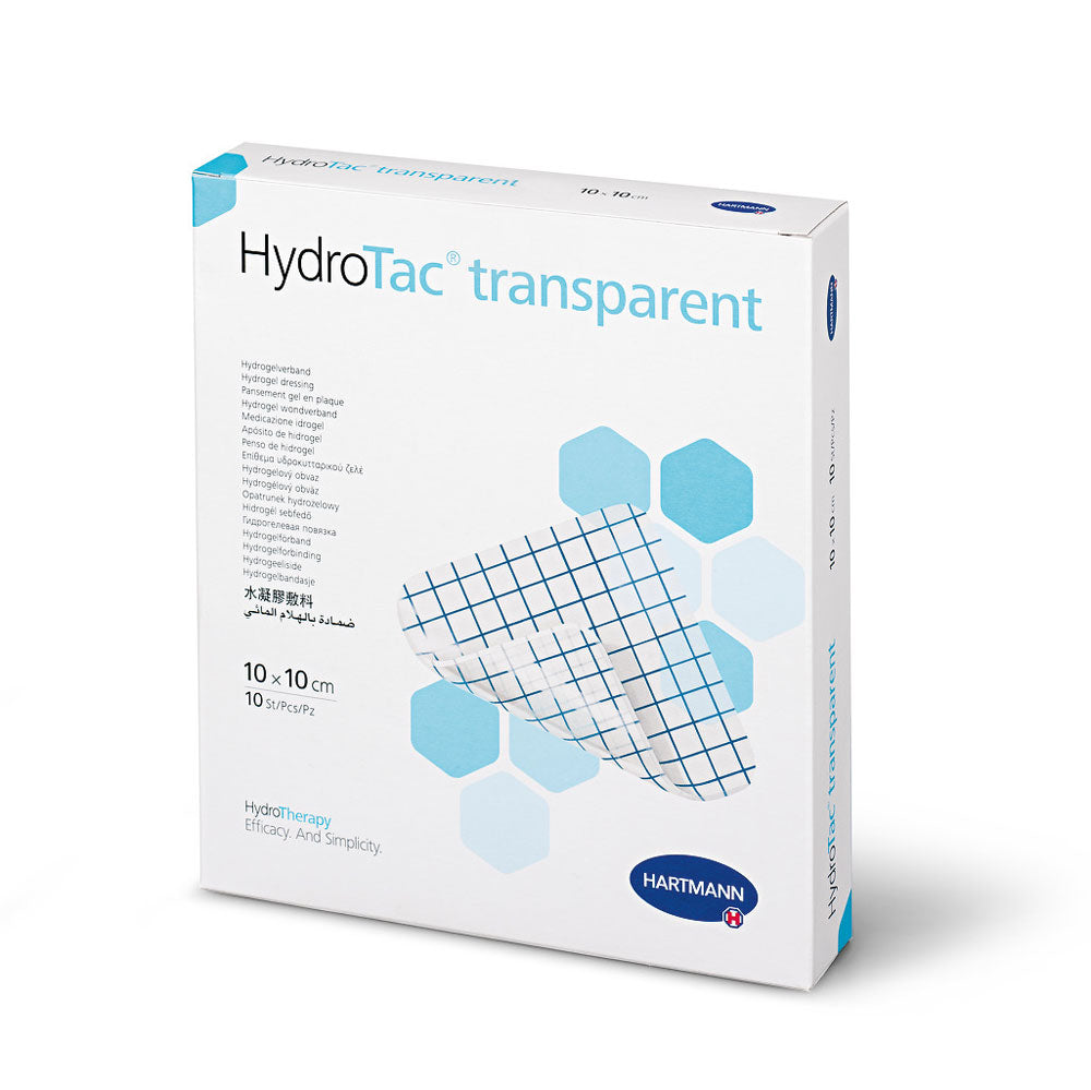 Hartmann HydroTac® transparent Hydrogelverband 10x10 cm (1x10 Stk.)