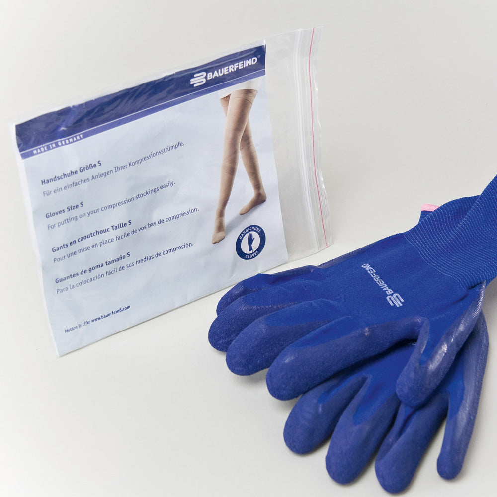 Bauerfeind VenoTrain Handschuhe für Kompressionsstrümpfe