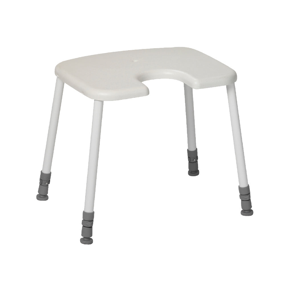 Nordic Duschhocker Heavy XXL mit Intimausschnitt