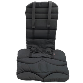 Sitback Basic light Stoff 3D black - Sitzauflage für die warmen Tage