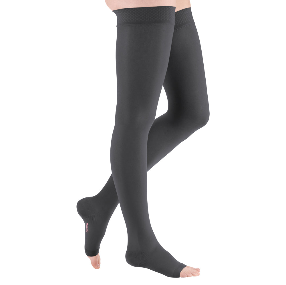 mediven plus CCL2 AG Schenkelstrümpfe normal (72-83 cm) o. Fußspitze Trikotabschlussrand