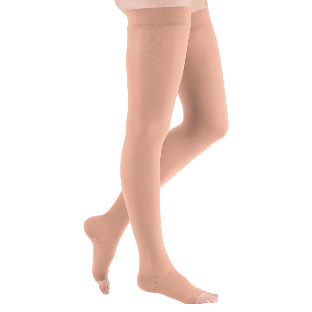 mediven plus CCL2 AG Schenkelstrümpfe normal (72-83 cm) o. Fußspitze Trikotabschlussrand