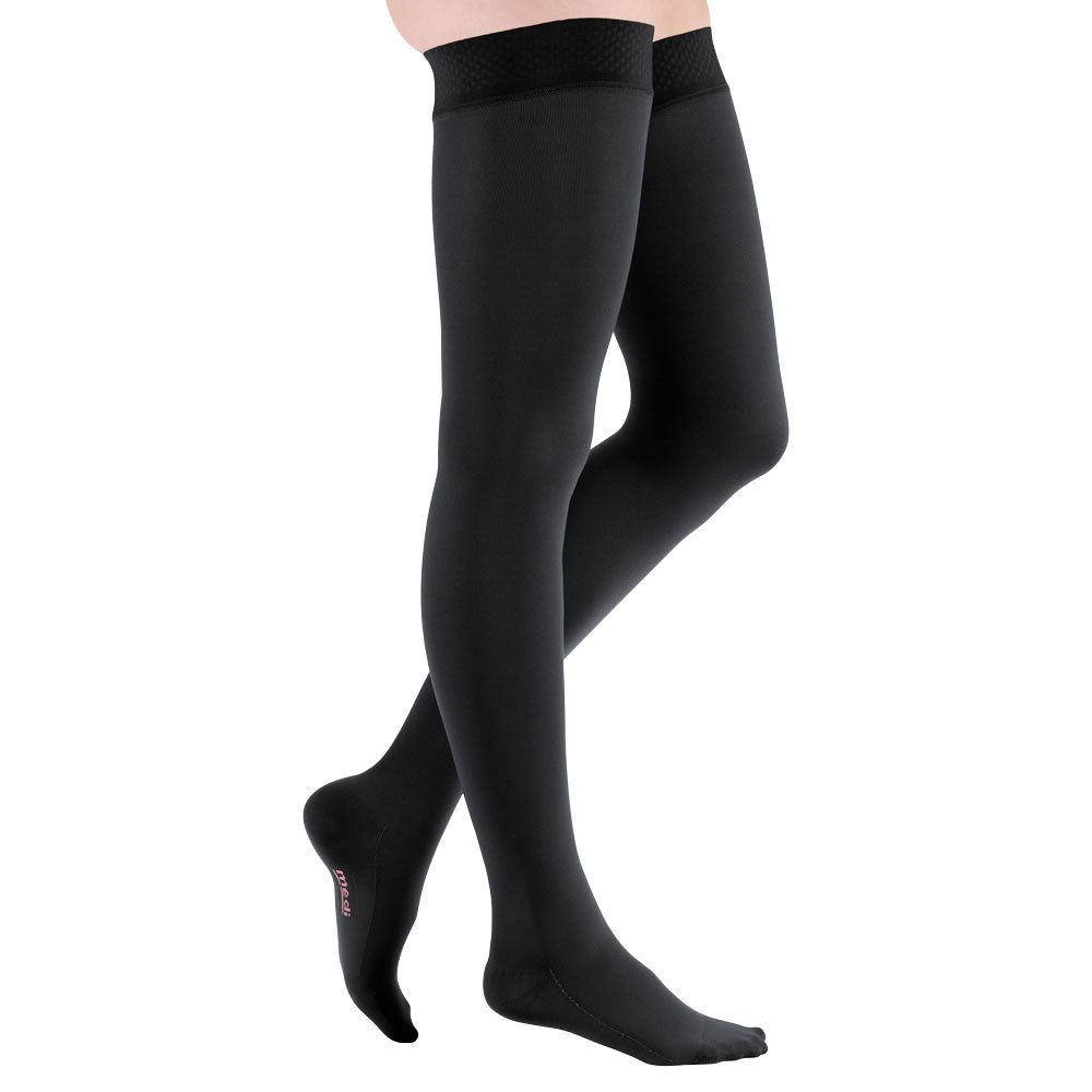 mediven comfort CCL1 Schenkelstrümpfe normal (72-83 cm) mit FBR