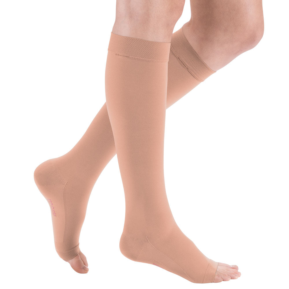 mediven comfort CCL2 AD Kompressionsstrümpfe normal (39-44 cm) o. Fußspitze