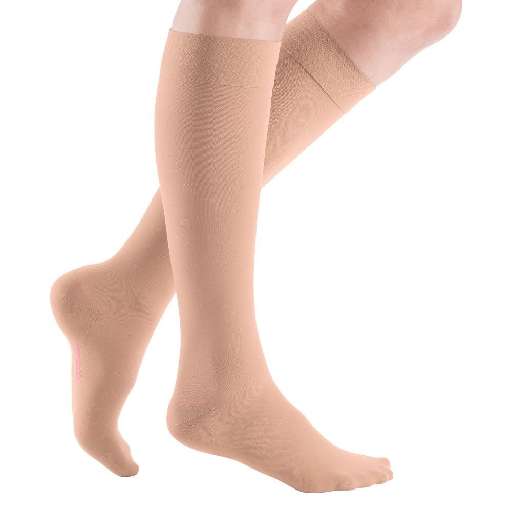 mediven elegance CCL1 AD Kompressionsstrümpfe normal (39-44 cm) mit Trikotabschlussrand