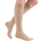 mediven plus CCL1 AD Kompressionsstrümpfe kurz (34-38 cm) mit Trikotabschlussrand
