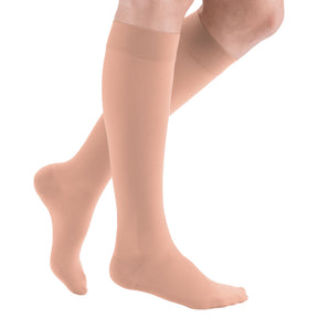 mediven plus CCL1 AD Kompressionsstrümpfe normal (39-44 cm) mit Noppenhaftband