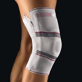 Bort GenuZip® Patella-Fixationsbandage, silber