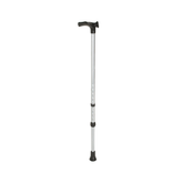 Rebotec Handy anatomischer Gehstock, silber