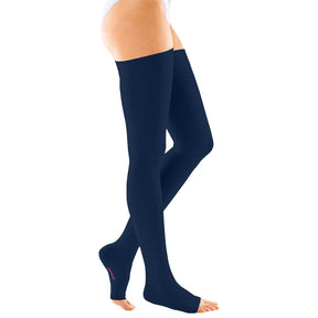 mediven® forte CCL2 AG Schenkelstrümpfe normal (72-83 cm) o. Fußspitze Noppenhaftband