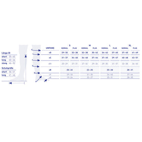 Bauerfeind VenoTrain® hero AD CCL2 foot long Kompressionsstrümpfe