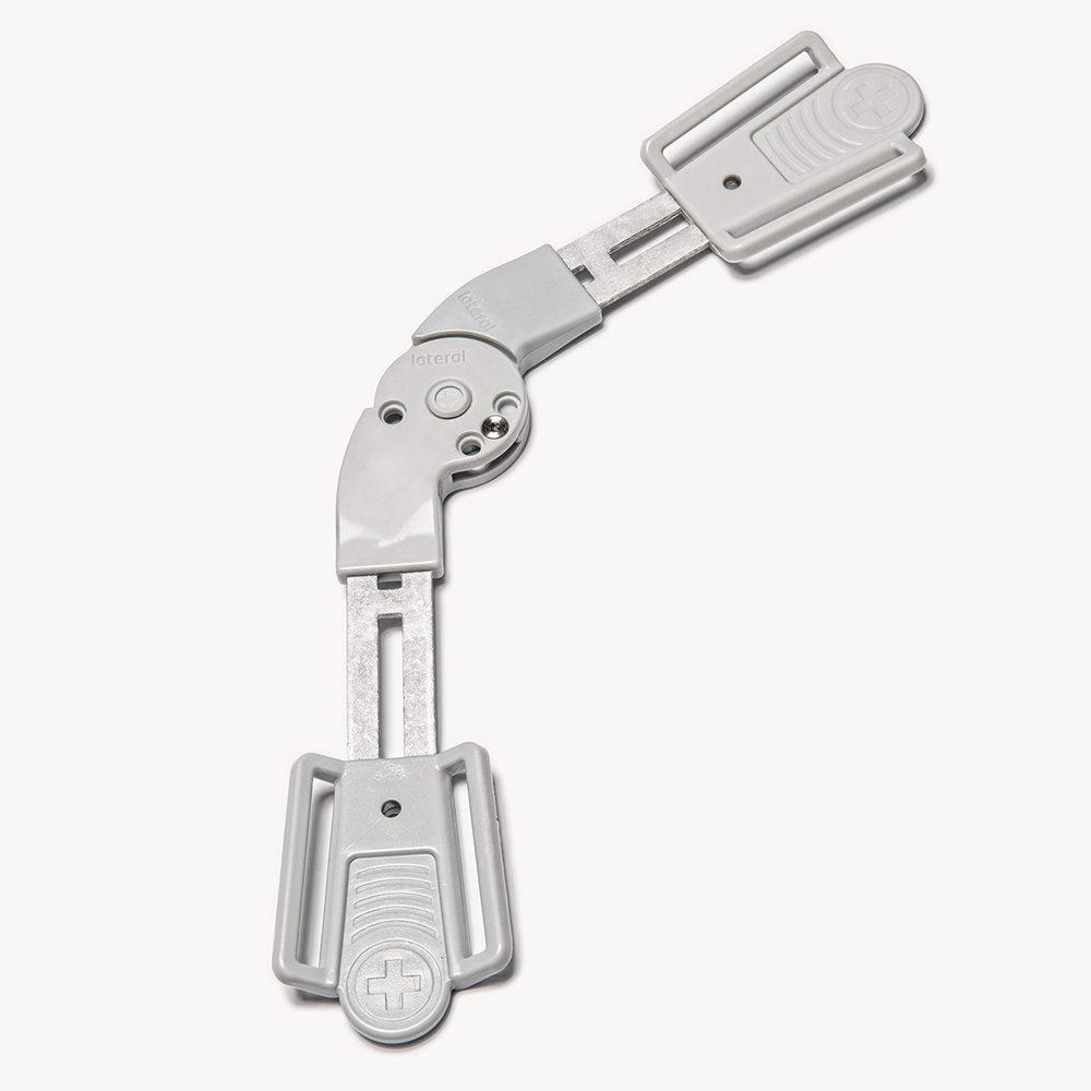 BORT Kniebandage mit einstellbarem Gelenk silber