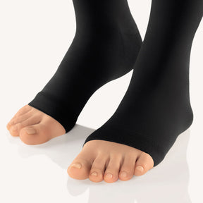 BORT AktiVen® Extra CCL2 AT Kompressionsstrumpfhose kurz offene Fußspitze