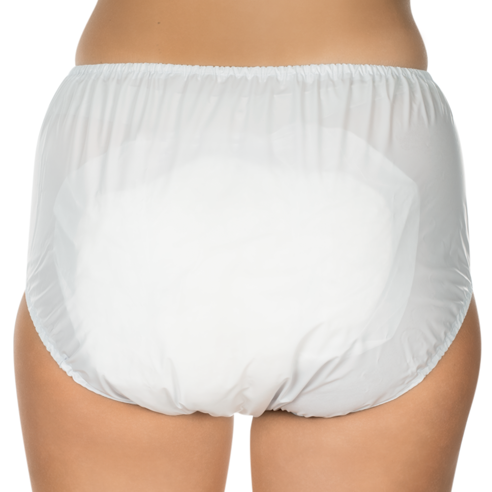 Suprima Inkontinenz-Slip Schlupfform aus PVC in Weiß