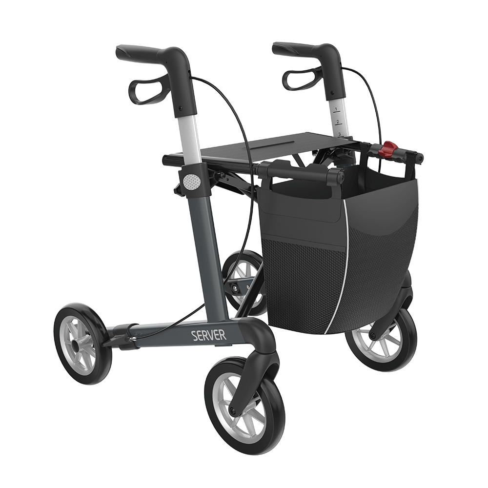 Rehasense Server Aluminium Leichtgewichtrollator