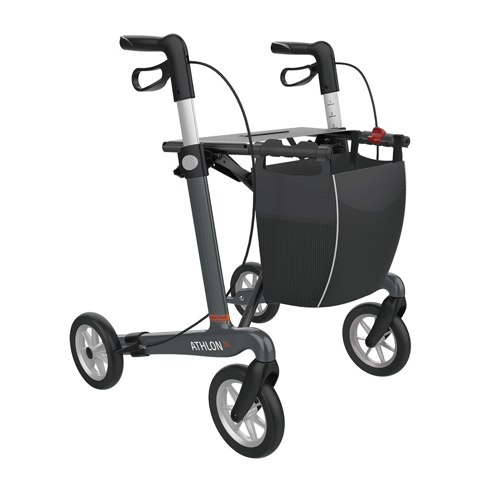 Rehasense Athlon SL Carbon Leichtgewichtrollator mit Soft-Rädern