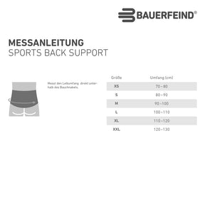 Bauerfeind Sports Back Support Rückenbandage