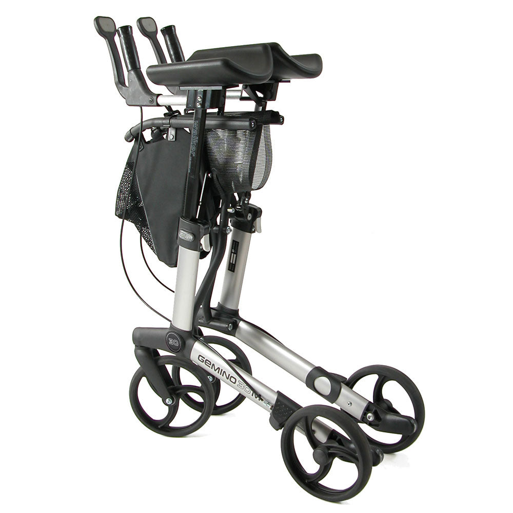 Sunrise Medical Gemino 30 Walker Leichtgewicht-Rollator mit Unterarmgehstützen