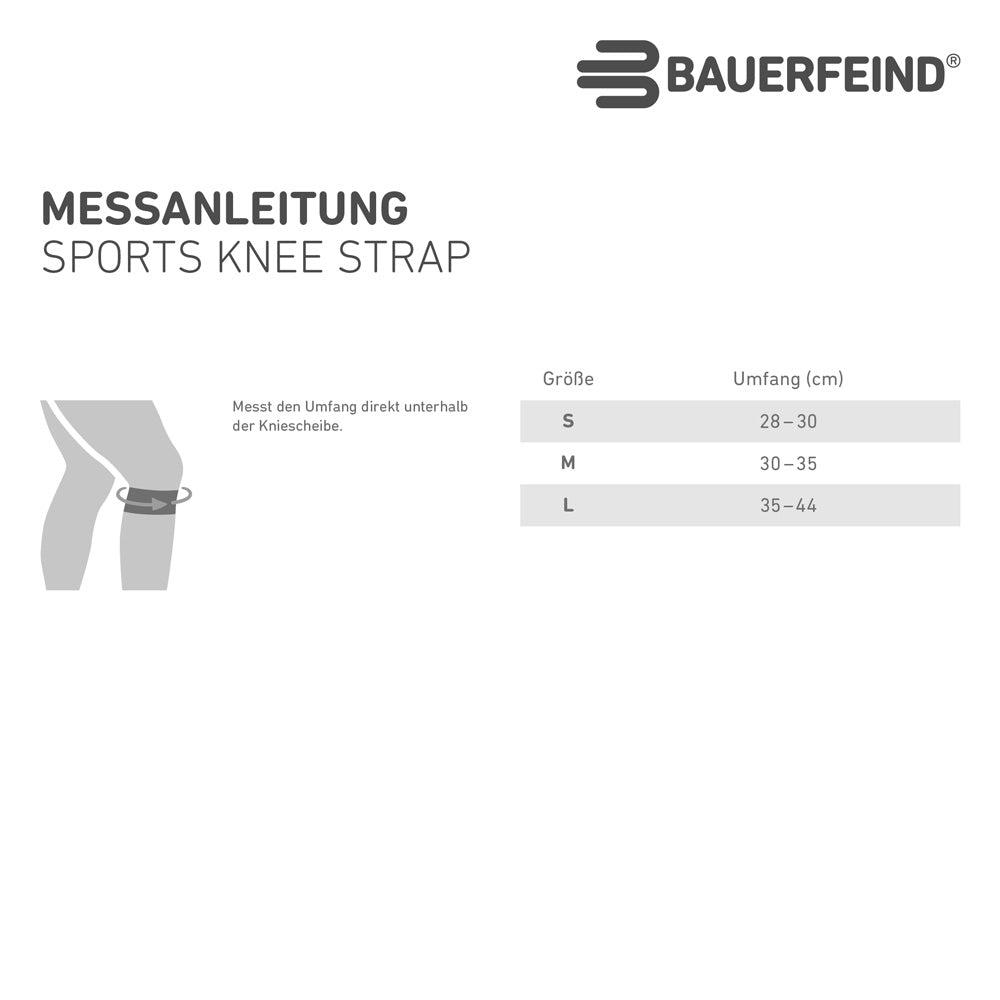 Bauerfeind Sports Knee Strap Kniegurt