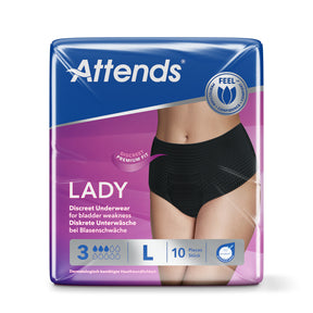 Attends Lady Discreet Underwear 3 L (1x10 Stück)