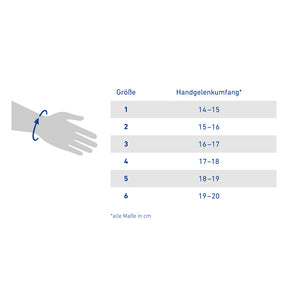 Bauerfeind ManuTrain® Handgelenk-Aktivbandage, titan