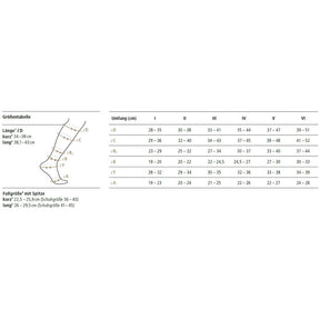 Ofa Memory Men KKL1 lang (38,1-43 cm) Kompressionsstrümpfe