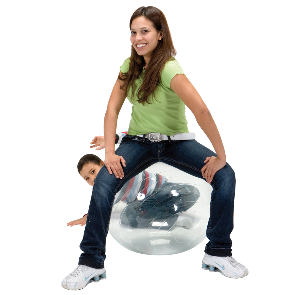 Gymnic® Opti-Ball Gymnastikball transparent