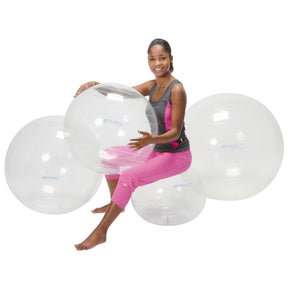 Gymnic® Opti-Ball Gymnastikball transparent