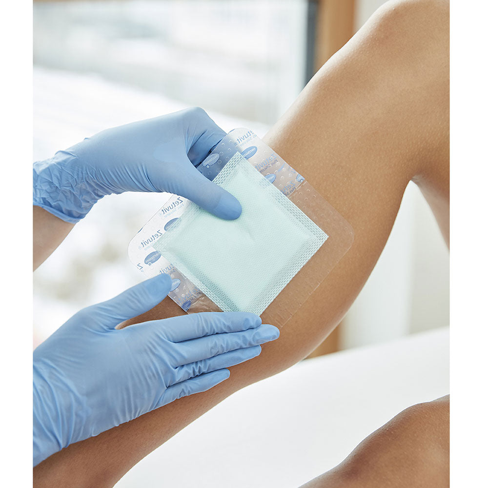Hartmann Zetuvit® Plus Silicone Border Wundauflage 16x26 cm (1x10 Stk.)