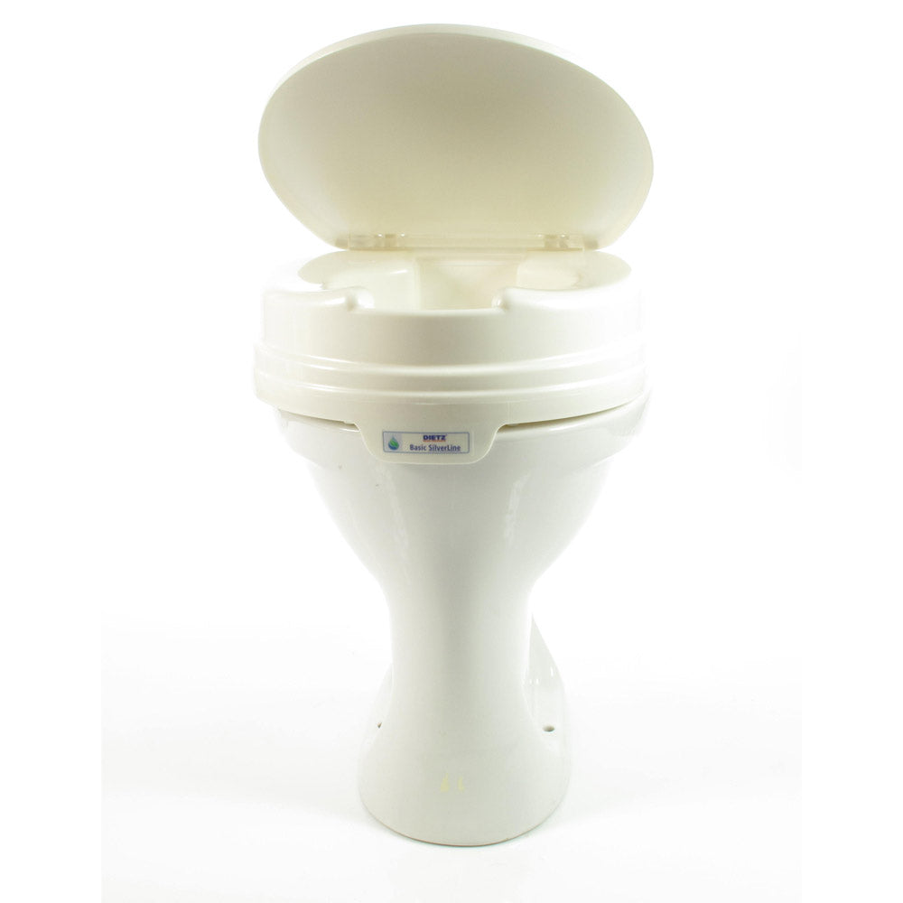Dietz Relaxon Toilettensitzerhöhung mit Deckel Biomaster protected - antibakteriell