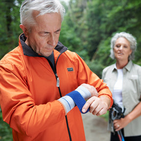 Bauerfeind ManuTrain® Handgelenk-Aktivbandage, titan