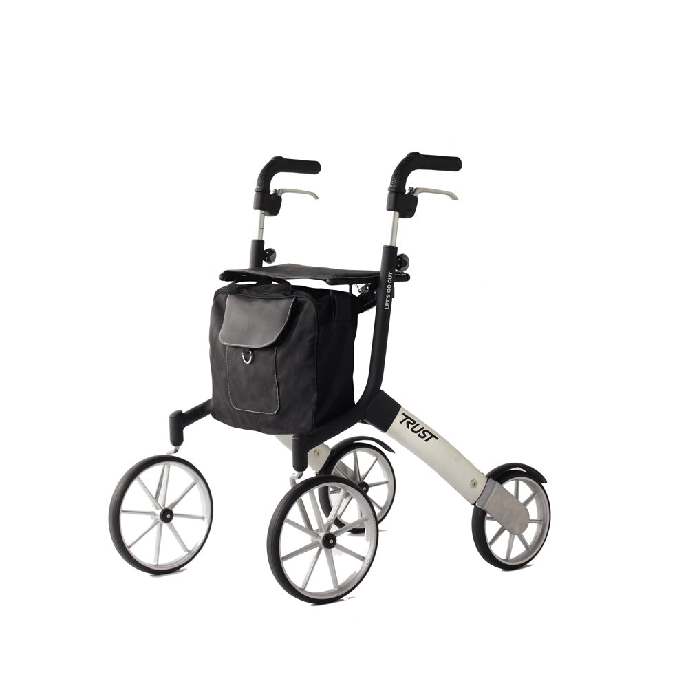 Trust Care Outdoor Rollator Let's Go Out beige silber